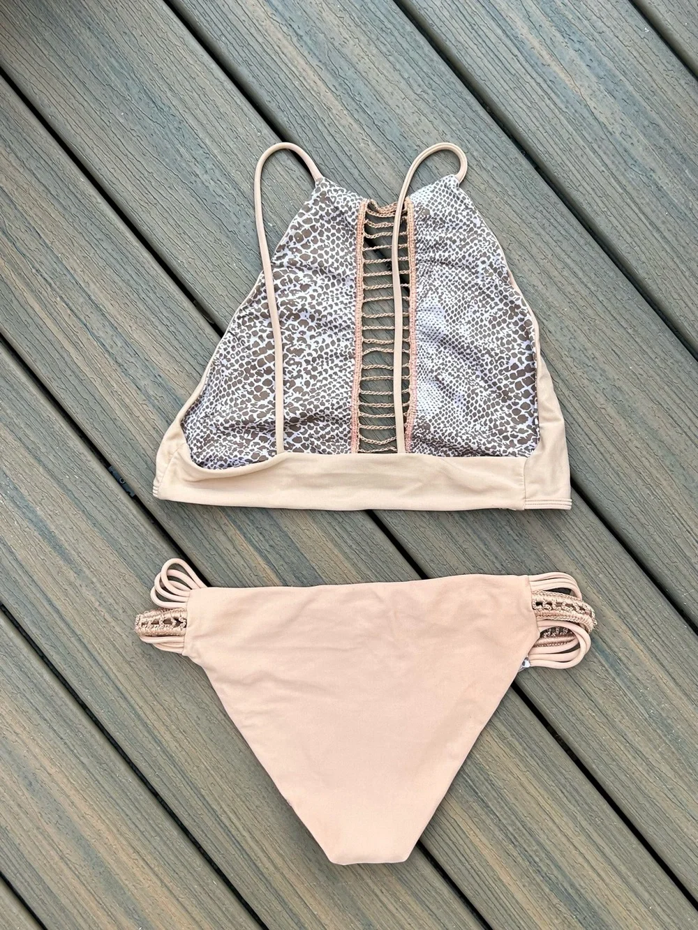 Rare Acacia Swimwear 3-piece Mix & Match Bikini Set (2010s)